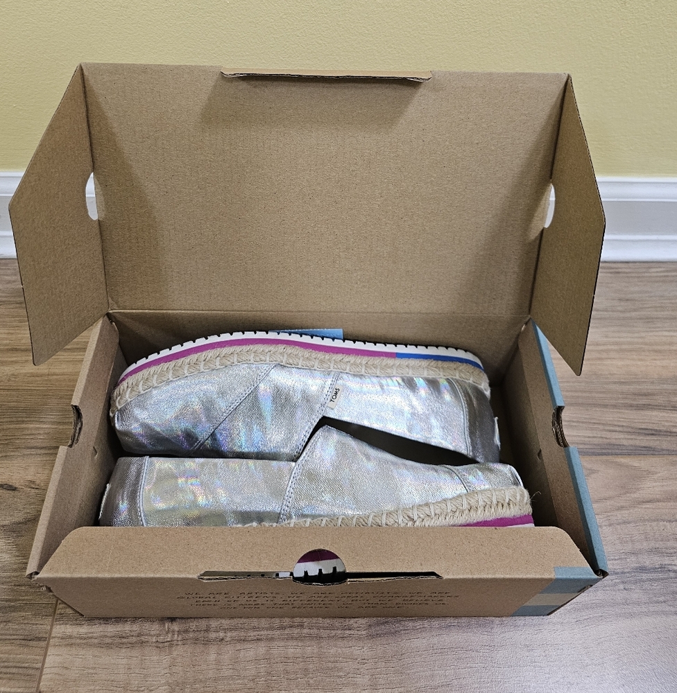 TOMS Alpargata Silver - Picture 11 of 12